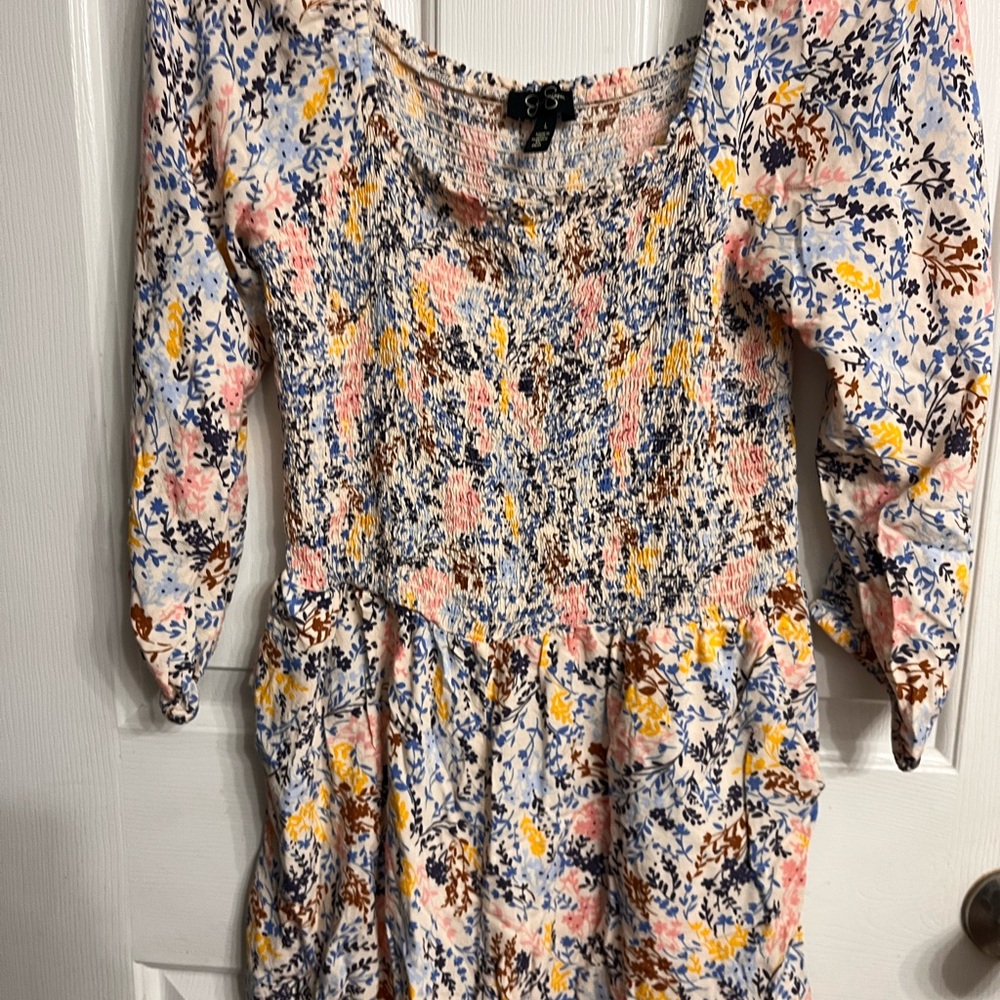 Jessica Simpson Floral Romper Size L